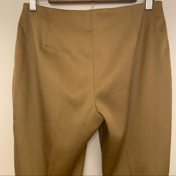 VTG caramel color satin bootleg pants by A. Byer - Picture 7 of 9